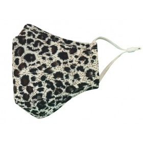 KN95 Adult Washable Cotton Mask - Leopard (#22 - #24) with 2 Filter